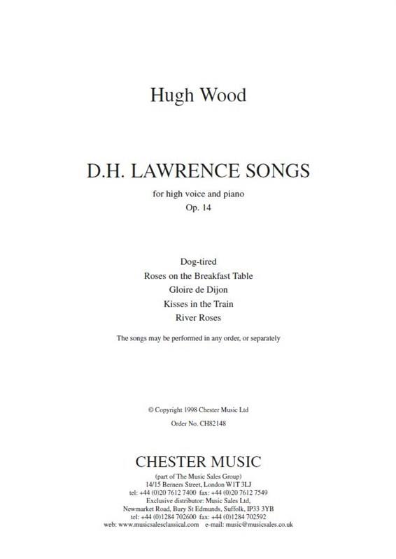 D.H. Lawrence Songs Op.14